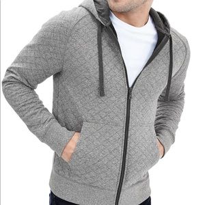 NWOT - Men’s Quilted Zip Hoodie